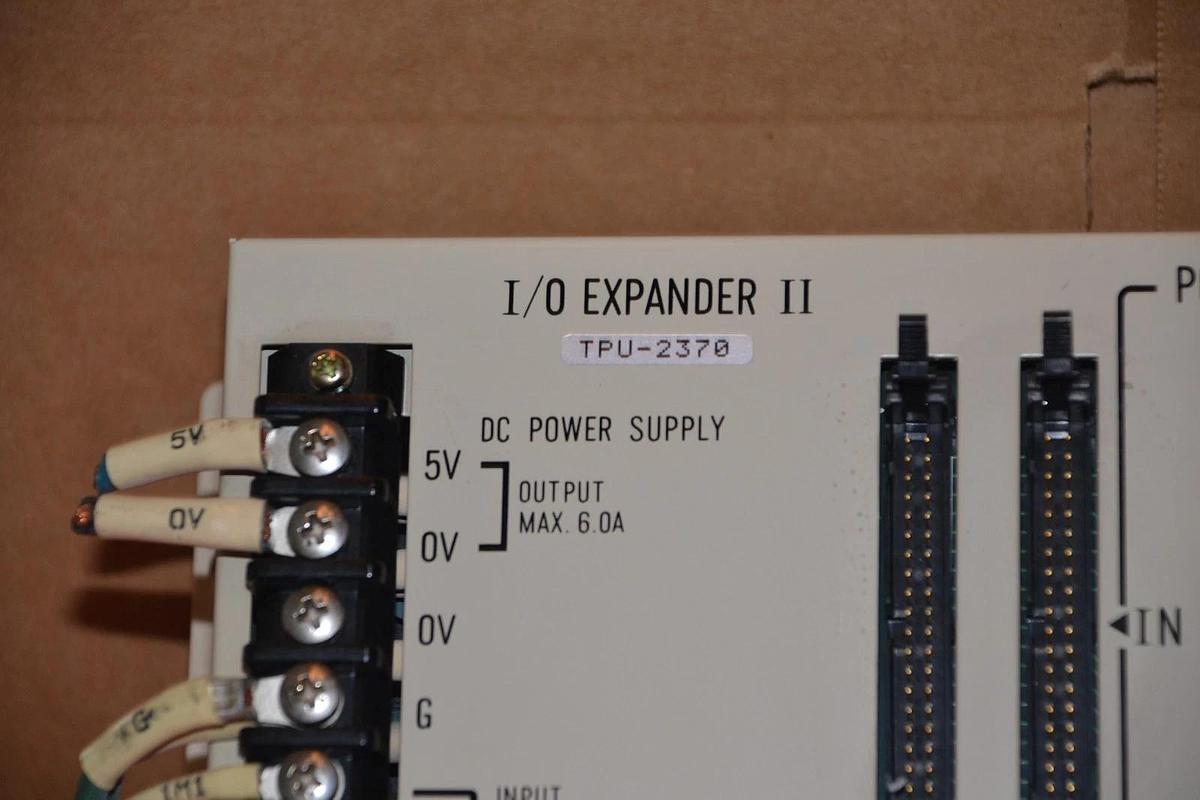 Used Toyoda Machine Works, LTD DC Power Supply I/O Expander II TPU-2370 TPU2370