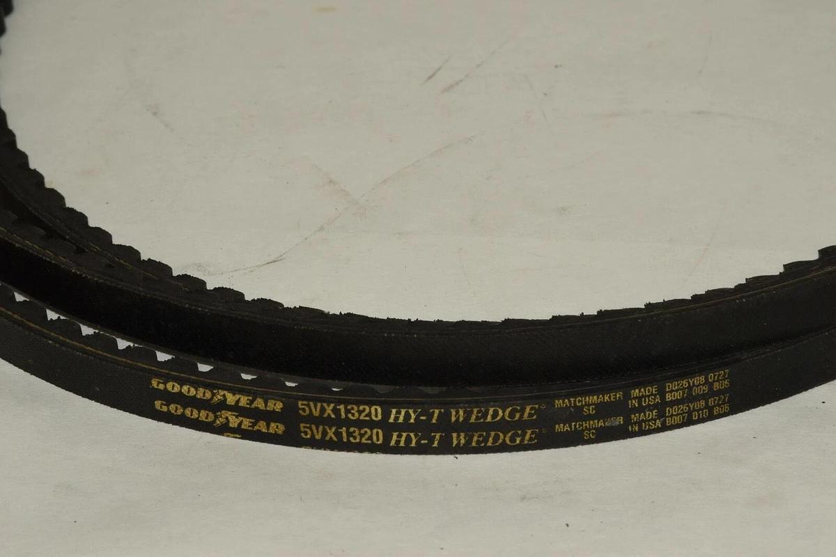 (NEW) GOODYEAR 5VX1320 HY-T Wedge Cogged V-Belt