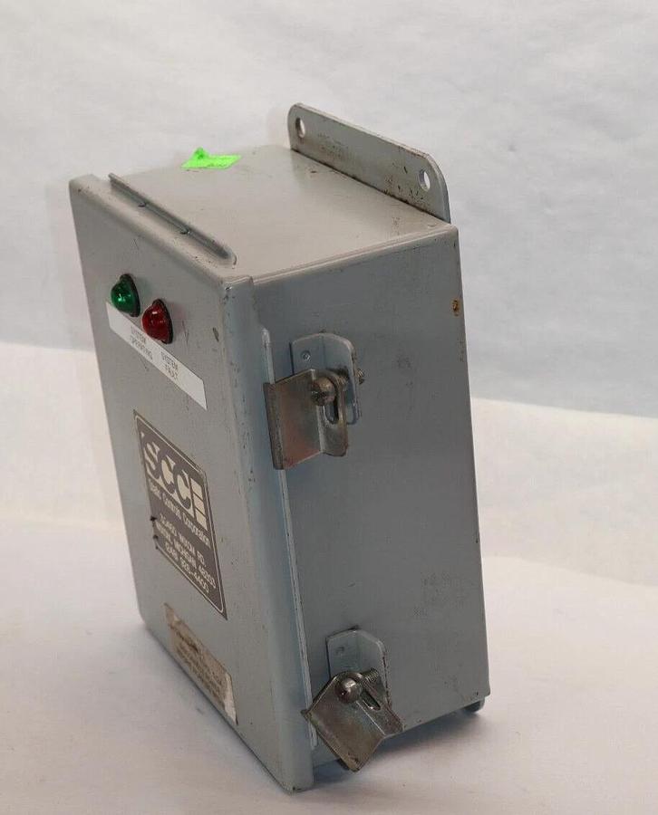 SCC 1308-E-L , CB-1308 Rev C 1-Phase 1/2 A 120V Control Panel (NOS)