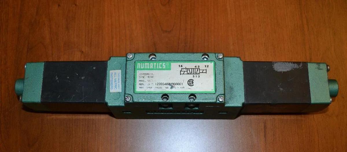 Used NUMATICS VALVE 123SS400M000061 150psi