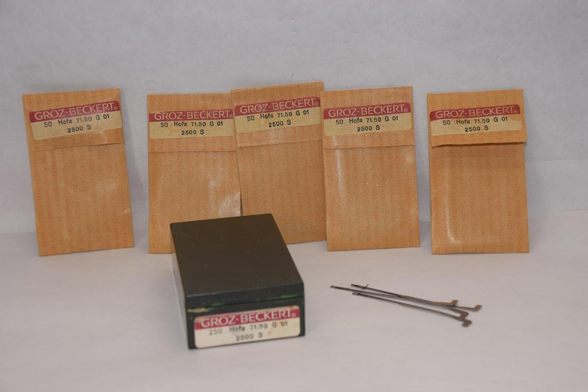 (NEW Box of 250) GROZ-BECKERT Industrial Sewing Needle 71.50 G 01 2500S 71.50G01