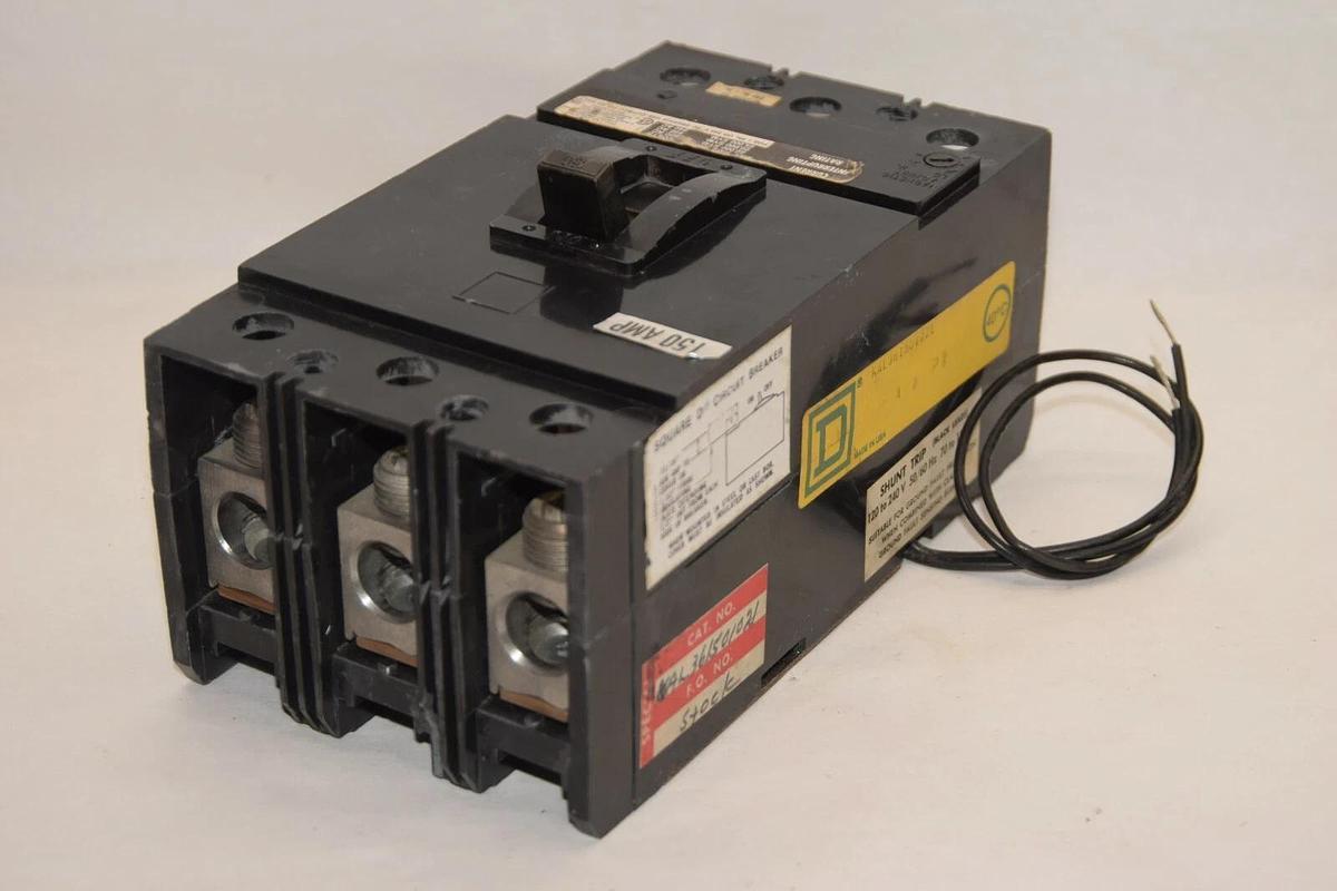 (NEW) SQUARE D KAL361501021 150A 150 Amp 150 A Circuit Breaker