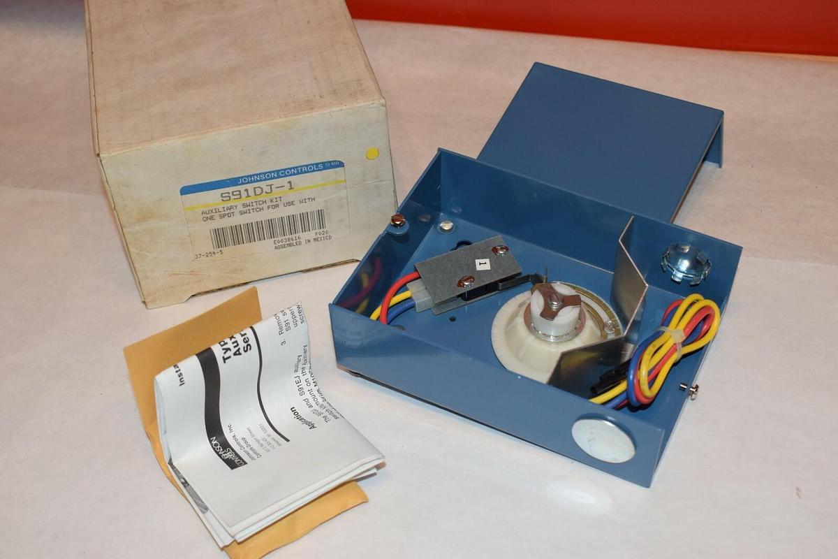 NEW JOHNSON CONTROLS S91DJ-1 S91DJ1 AUXILIARY SWITCH KIT