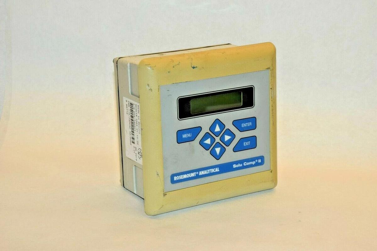 Used ROSEMOUNT ANALYTICAL 1055-01-10-25 105 01 10 25 1055011025 230 VAC 8 WATTS