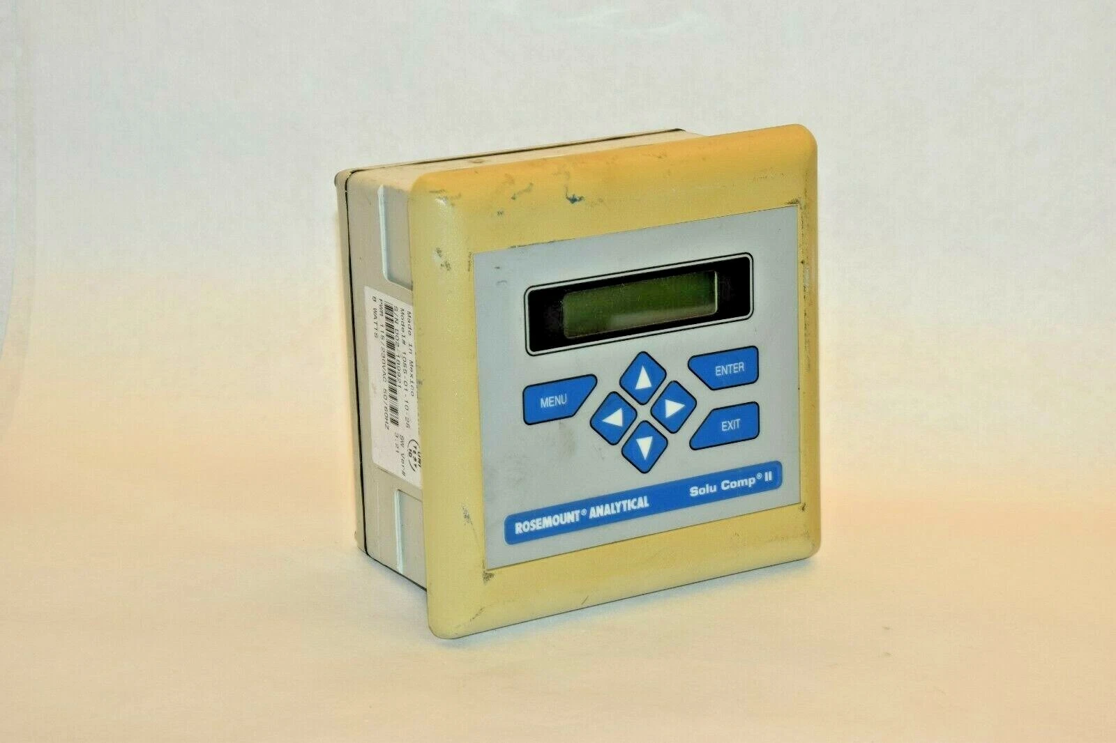 Used ROSEMOUNT ANALYTICAL 1055-01-10-25 105 01 10 25 1055011025 230 VAC 8 WATTS