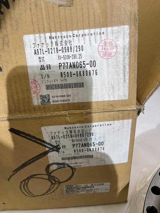Fanuc Nabtesco Precision Reduction Gear RV Axis Reducer A97L-0218-0988/290 *NEW*