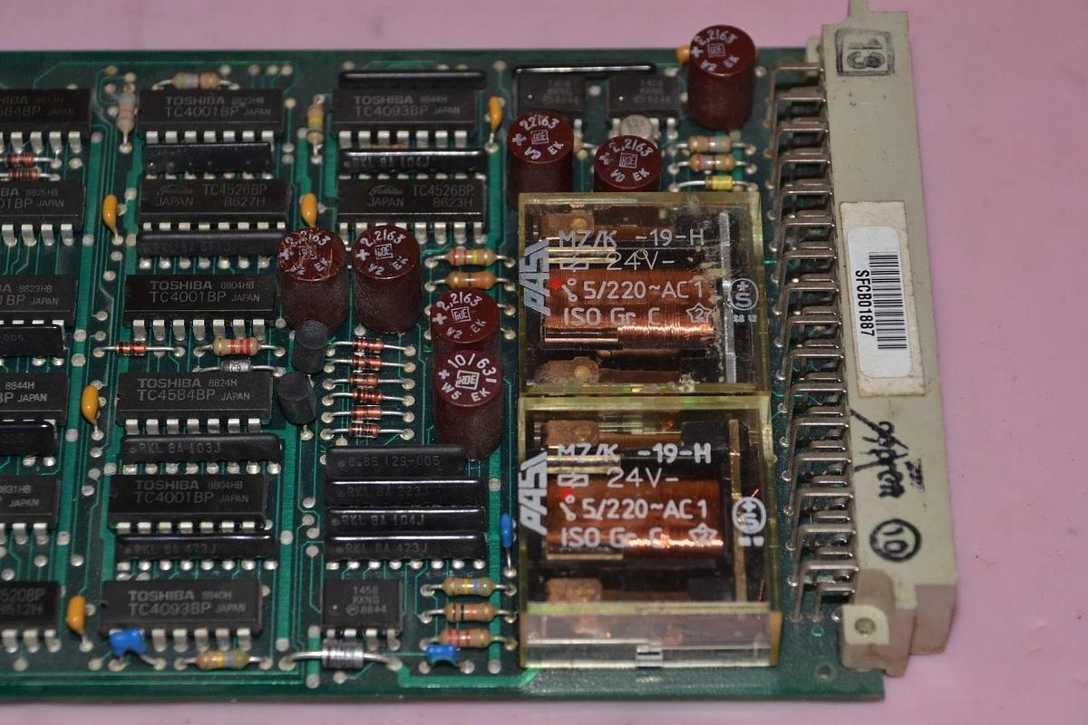 Used SCHLAFHORST ELECTRONICS 117-650 272 117650272 PC BOARD