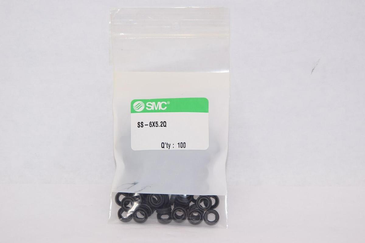 (NEW - Lot of 100) SMC SS-6X5.2Q SS6X5.2Q SEAL FOR NON-ROTATING CQ2K*12