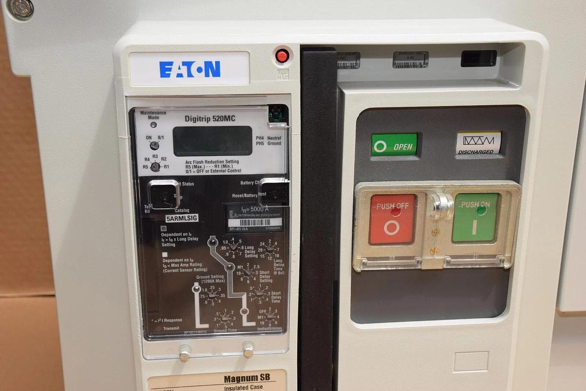 Used EATON Magnum SB SBSC5N Low Volt AC Circ Breaker SBSC5N3HEA 5000 Amp 5000A AS IS
