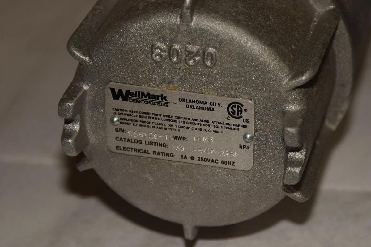 (NEW) WELLMARK 730 1-SFBC-2A26 62308 Level Control Top Mount