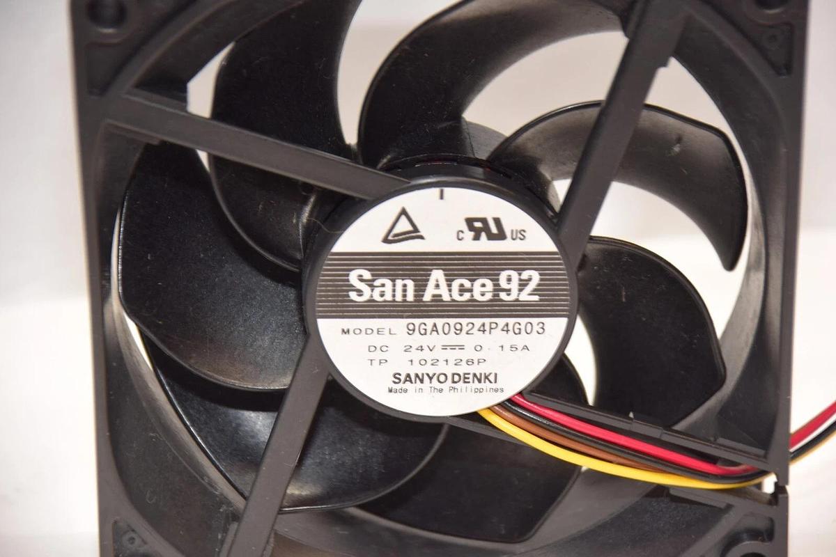 Used SANYO DENKI 9GA0924P4G03 24V 0.15A Cooling Fan
