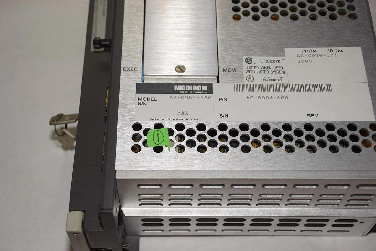 Used Gould PC-0984-680 Controller Module AS-0984-680 w/ M680-008 Memory  mod E680-902