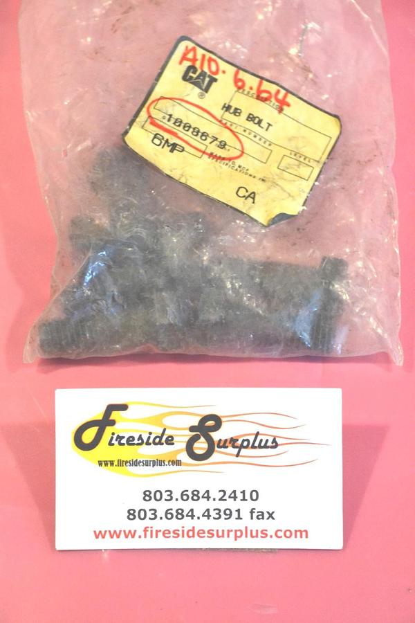 CAT HUB BOLT 1008679 6MP 6 MP SET OF 6 NEW