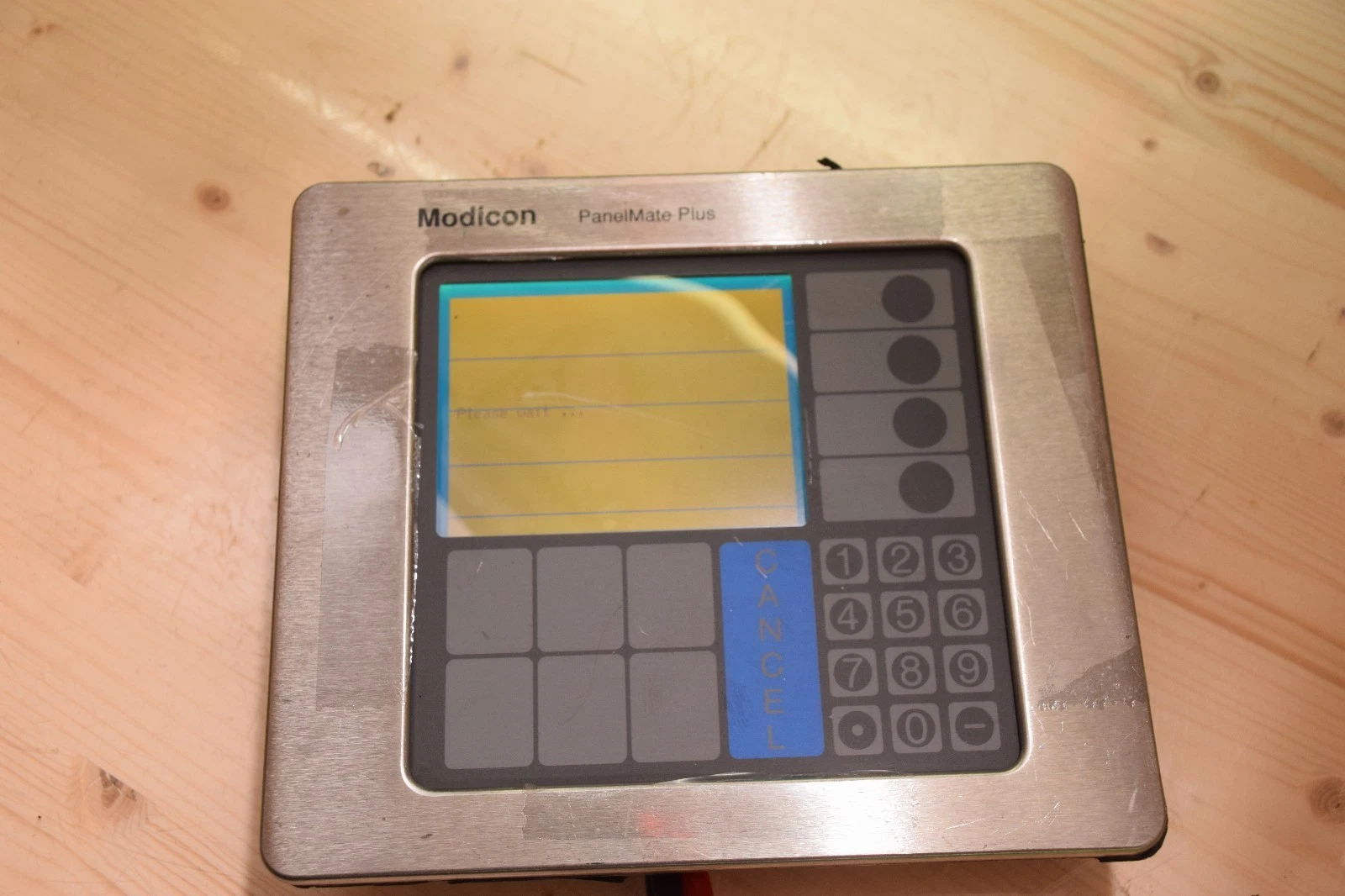 Used MODICON AEG MM-PM10-20S 92-00759-01 PanelMate Plus