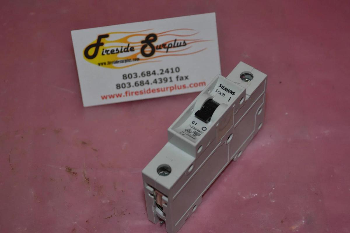 Used Siemens Circuit Breaker 5 SX21 5SX21 C1 230/400v