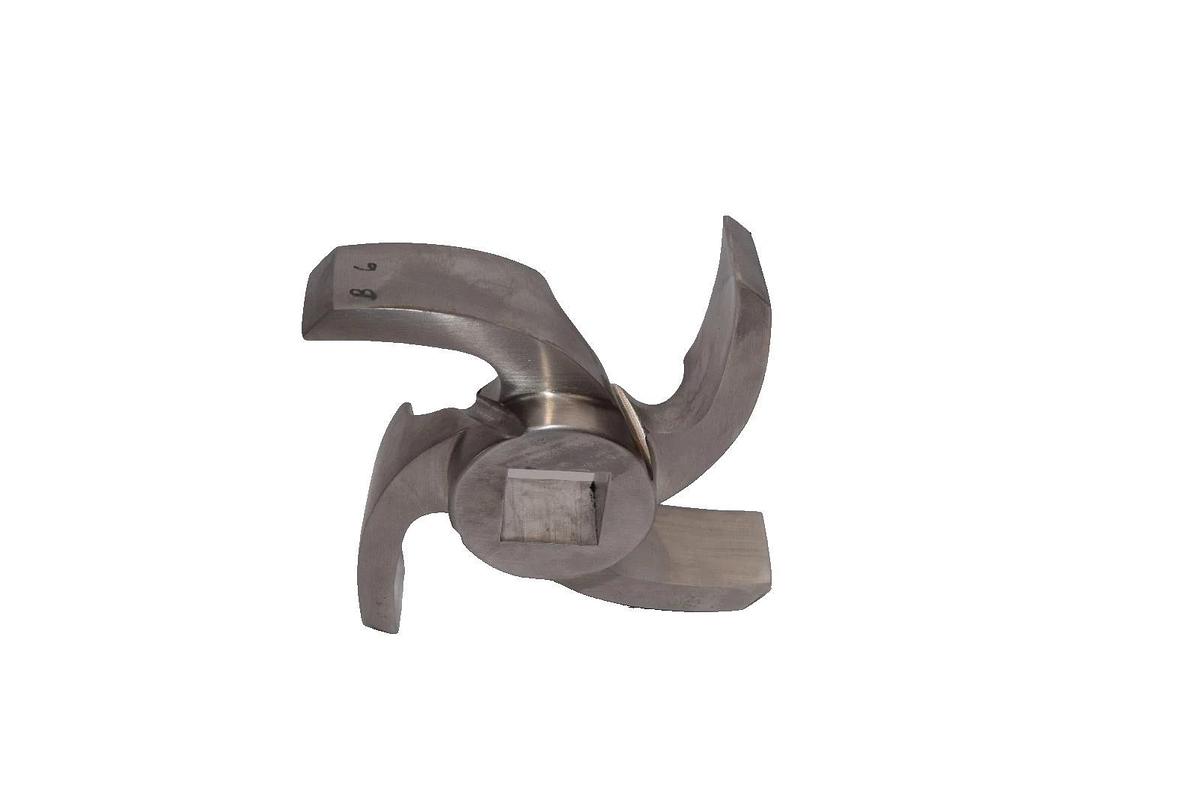 Tank Mixer Blade Attachment B6 6" Stainless Steel SS 1" Square Bore NEW