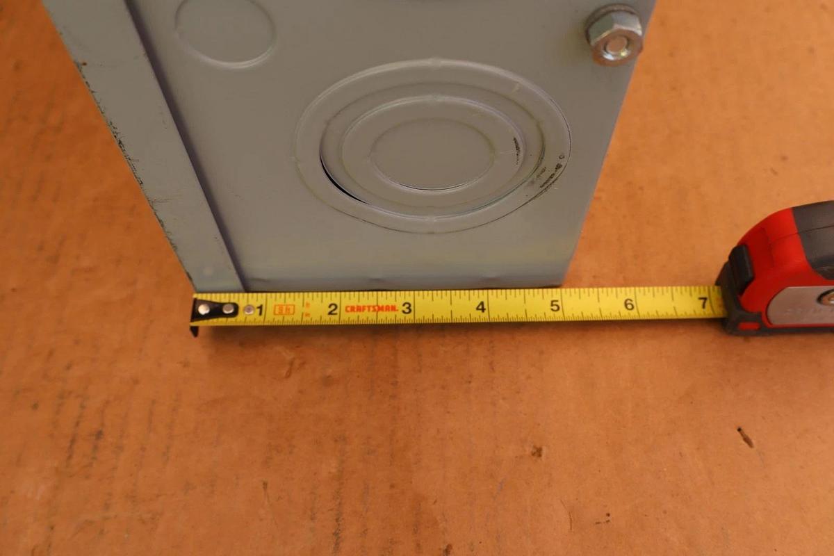 Used GE Heavy Duty Fusible Safety Switch Mod 10 TH3364 200A 200 Amp 600vac 150hp