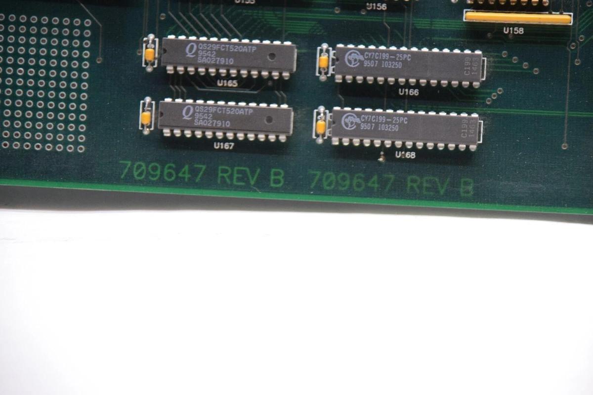 Used OHIO IMAGING / PICKER 709647 Rev B , 808347 Rev F Multihead Divider Board Card