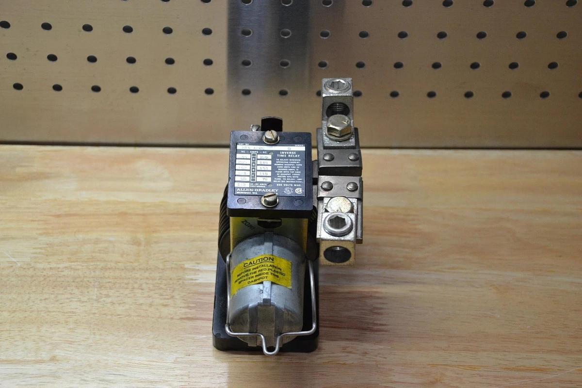 Used Allen Bradley Inverse Time Relay  810-A22C ser B 810 A22C B 810A22C