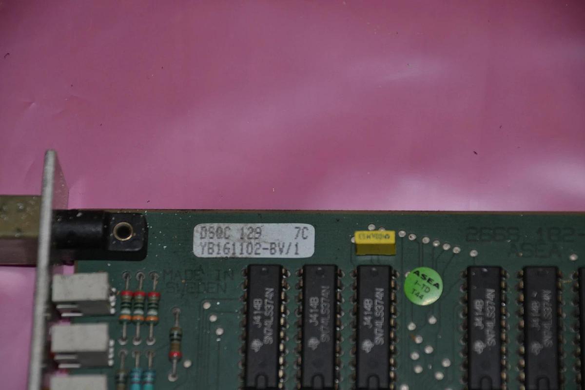 Used ABB ASEA CIRCUIT BOARD CARD DSQC 129 7C YB161102-BV/1 2668 182-82/3
