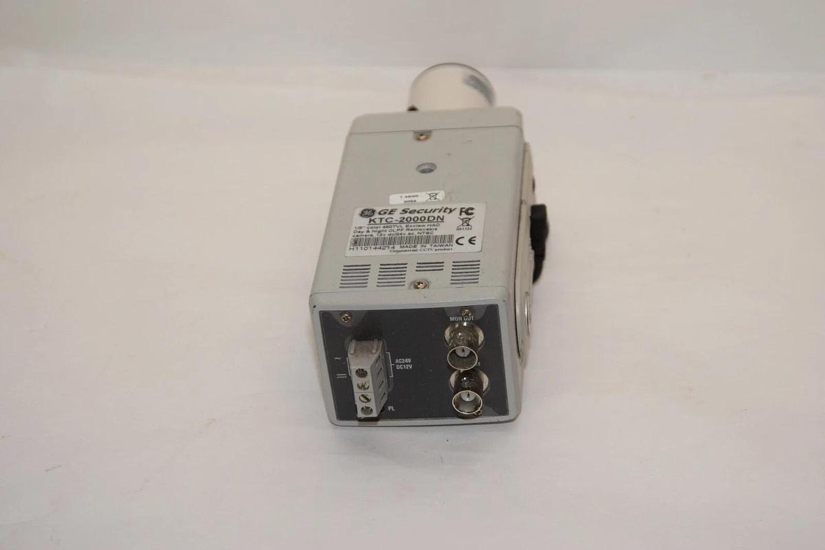 Used GE SECURITY KTC-2000DN 1/3" Color 12Vdc Security Camera W/Diebold TV3X0310D