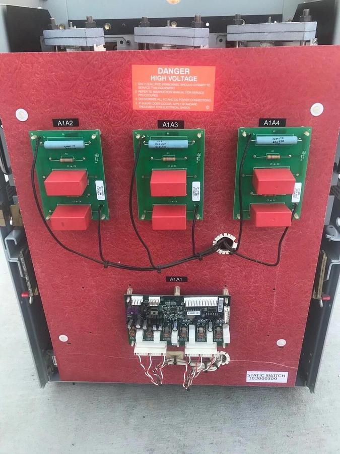 Used GE StaticTransfer Switch 10300309 PowerBreak Substructure TDOS25 2500A TD0S25