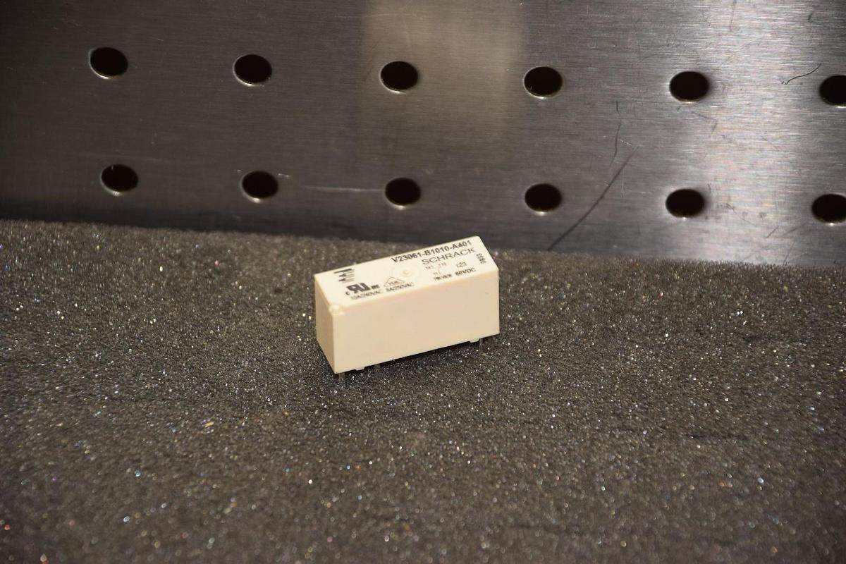 SCHRACK V23061-B1010-A401 V23061B1010A401 60VDC 10A 240 VAC RELAY NEW