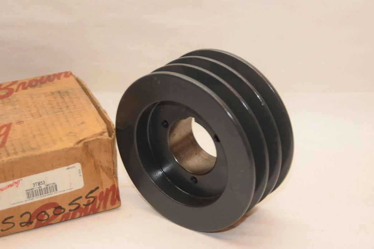 BROWNING 3TB52 3 Groove Fixed Pitched Sheave / Pulley