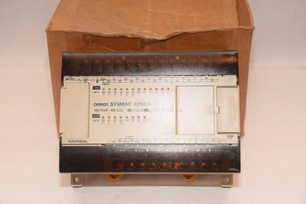 (NEW) OMRON CPM2A-20CDT-D 24V 20W Programmable Controller