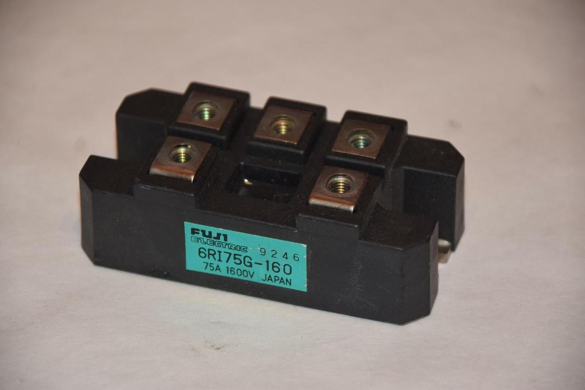 Used FUJI ELECTRIC 6RI75G-160 6RI75G160 DIODE MODULE