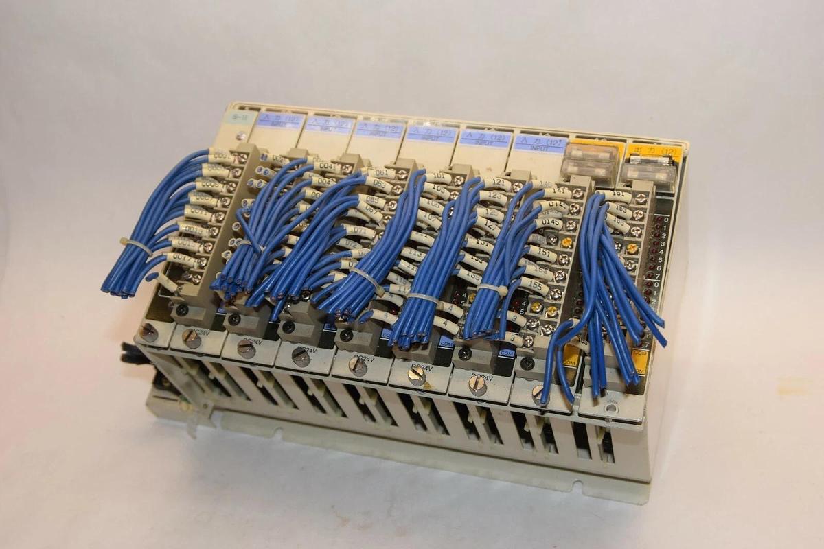 Used Toyoda Toyopuc I/0 Rack-II PLC Rack w/  S-II input and output cards