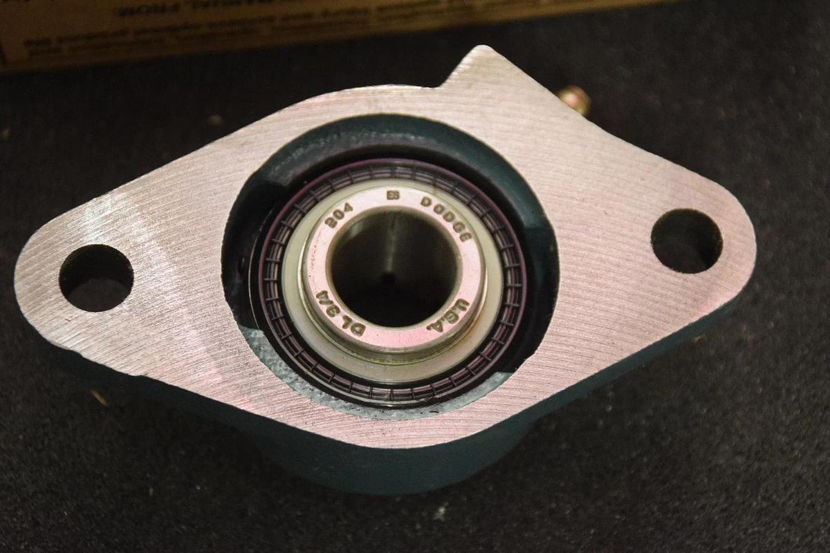 DODGE F2B-DL-012 F2BDL012 128757 3/4" FLANGE BEARING NEW