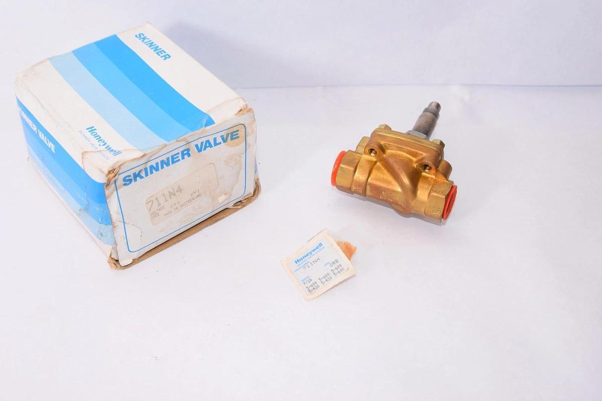 (NEW) HONEYWELL / SKINNER 711N4 9/16 Orifice Valve