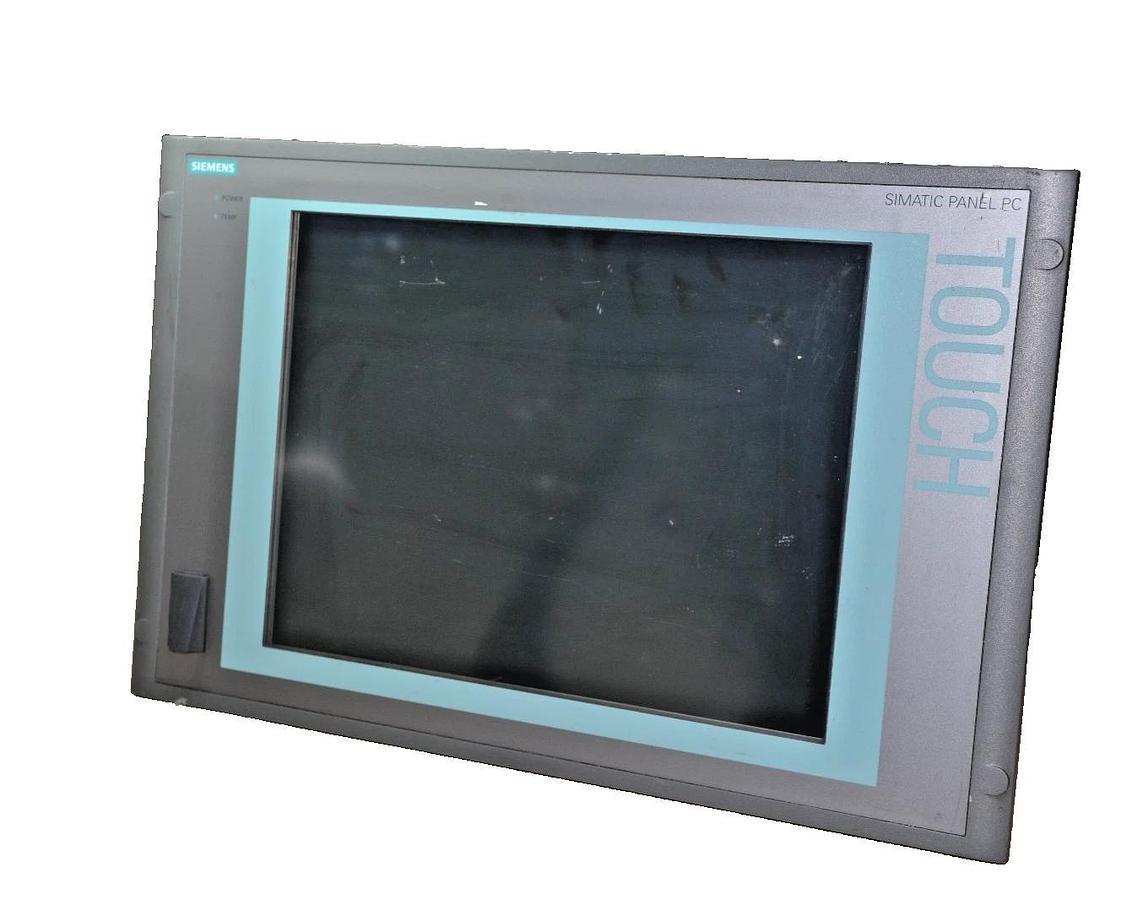 Used SIEMENS SIMATIC TOUCH PANEL 15T 15" Front V412.00.007.602 A5E00324360 06