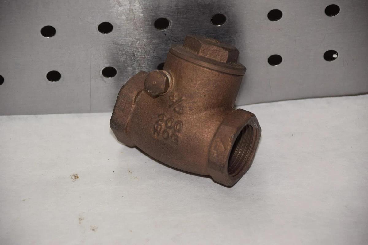 NIBCO 3/4" 200 WOG SWING CHECK VALVE BODY NEW