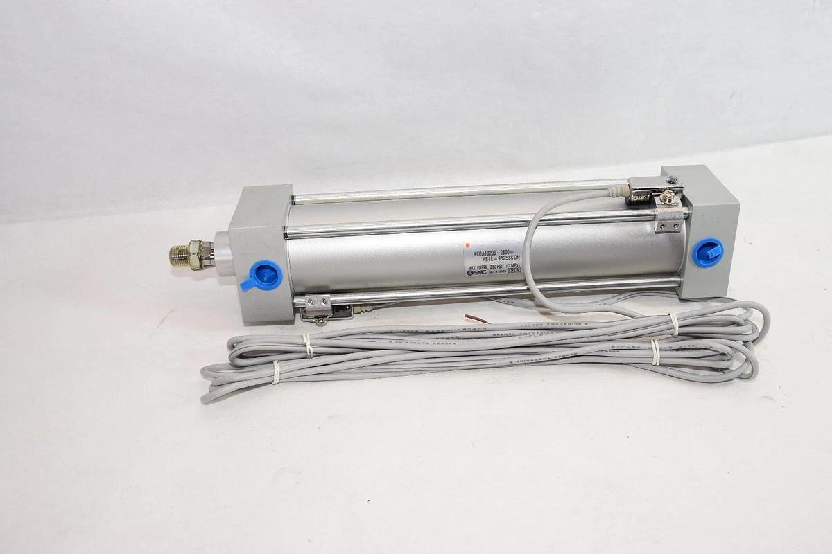 (NEW) SMC NCDA1B200-0800-A54L-98258CDN 250psi Tie Rod Air Cylinder