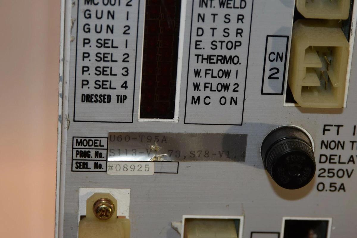 Used WTC WELDING TECHNOLOGY CORP TIMER for welding control controller U60-T95A