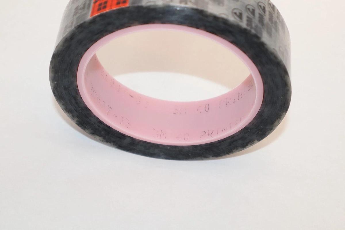 3M 40PR 1" x 72 yd Anti-Static Polyester Film Printed Tape (NEW)