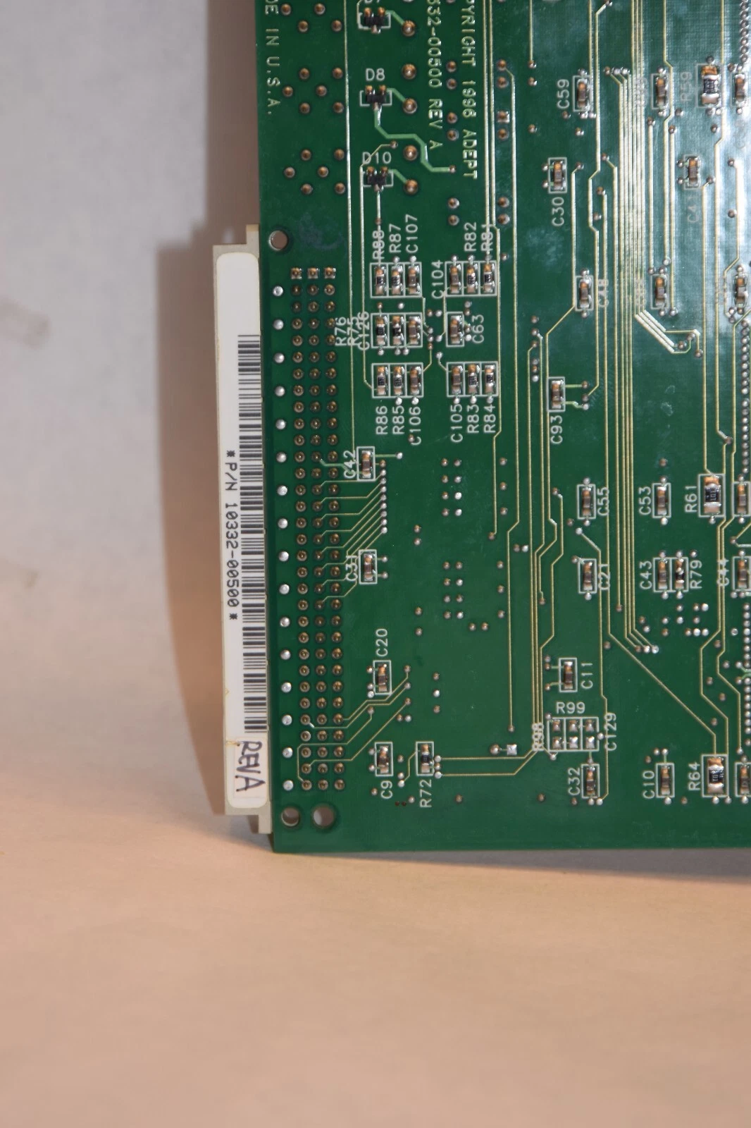 Used ADEPT TEHNOLOGY 10332-00500 Rev A VJI Joint Interface Module Board