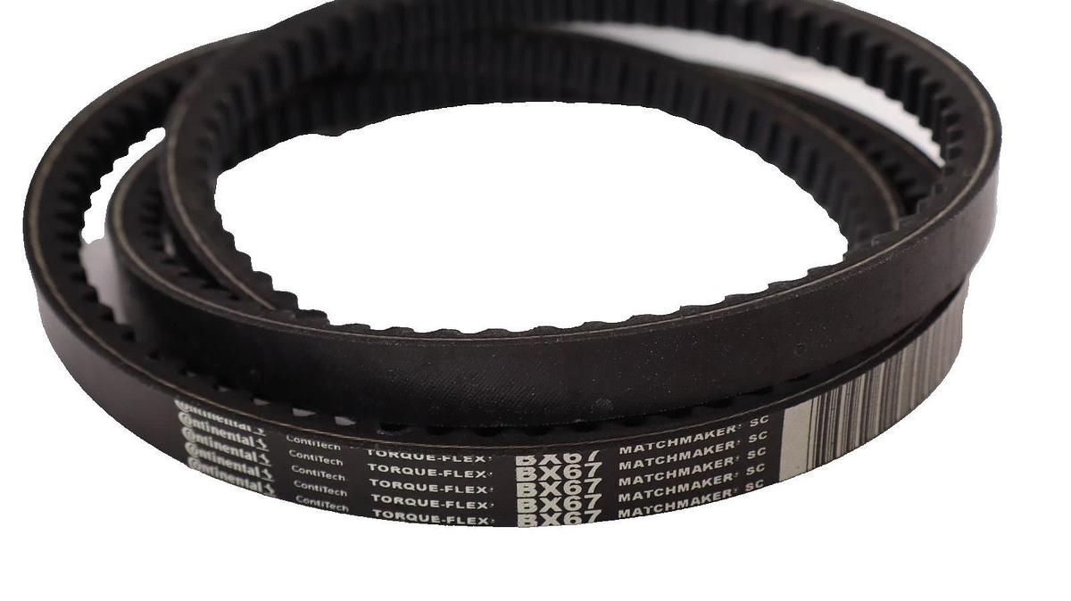 Continental BX67 Belt Torque-Flex Matchmaker Cogged V-Belt (New)