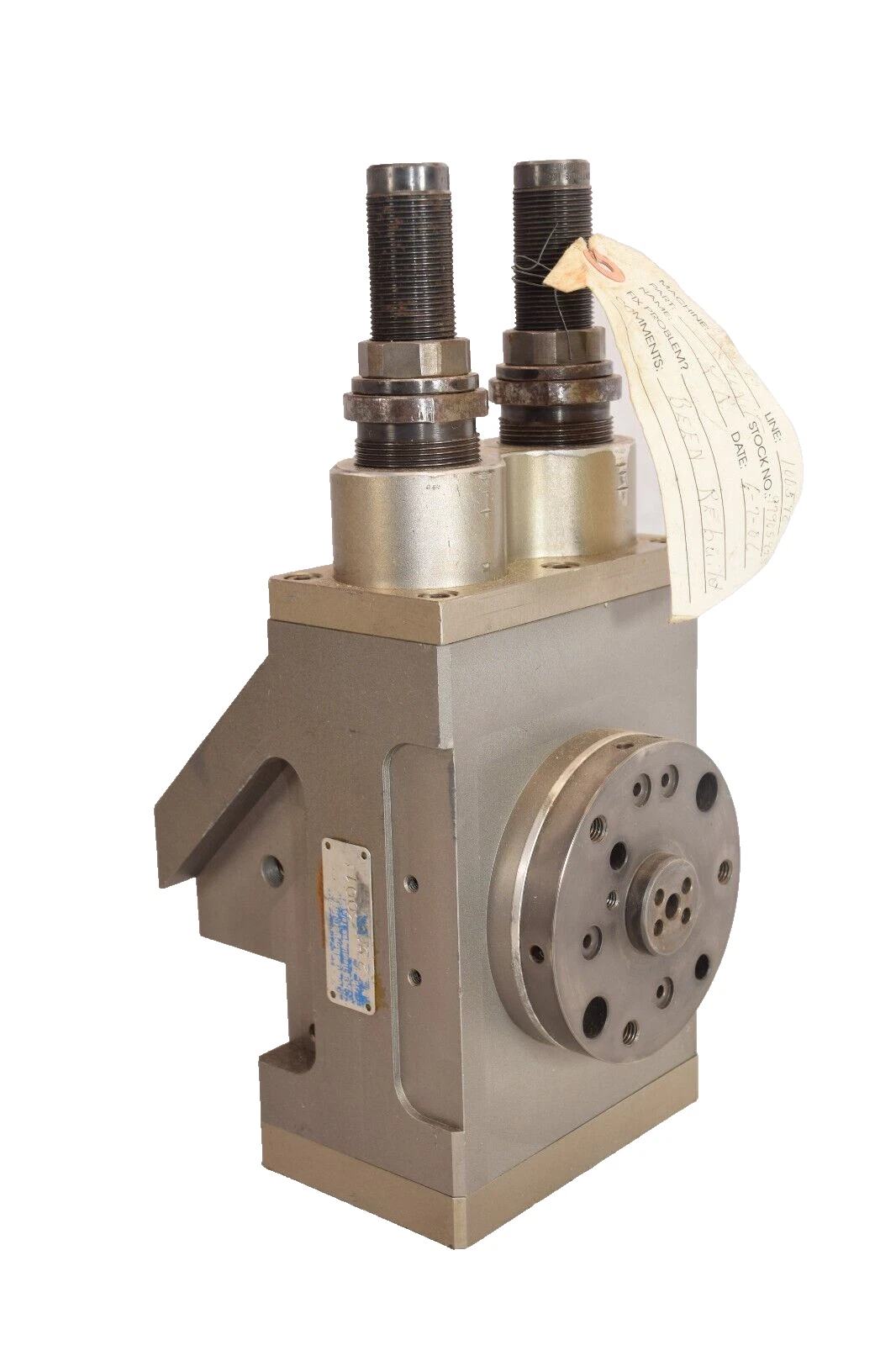 Refurbished MANNSBERGER 3001 Ing gmbh Lathe Milling Machine Tool Head  Changing Head Spindle