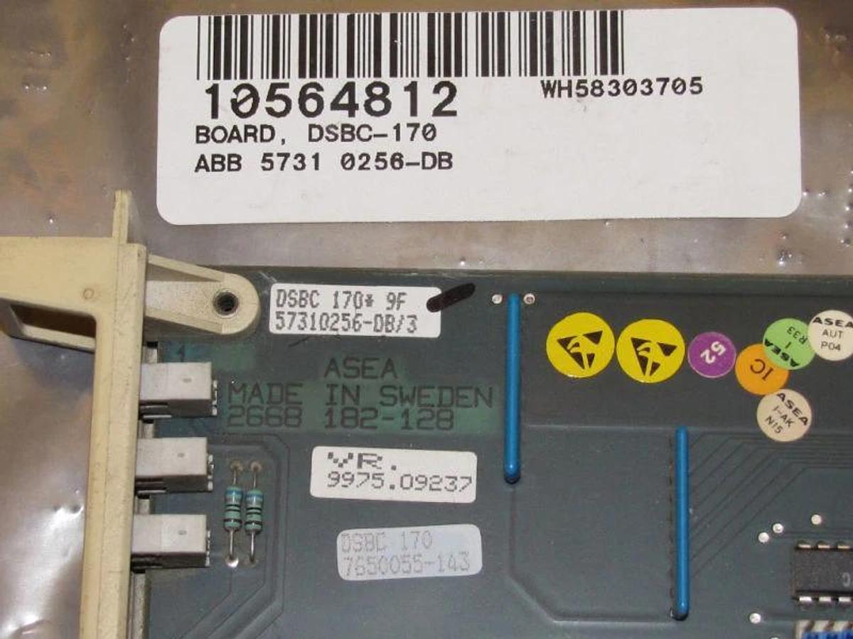 Used ABB Circuit Board Card 5731 0256-DB DSBC-170 2668 182-128