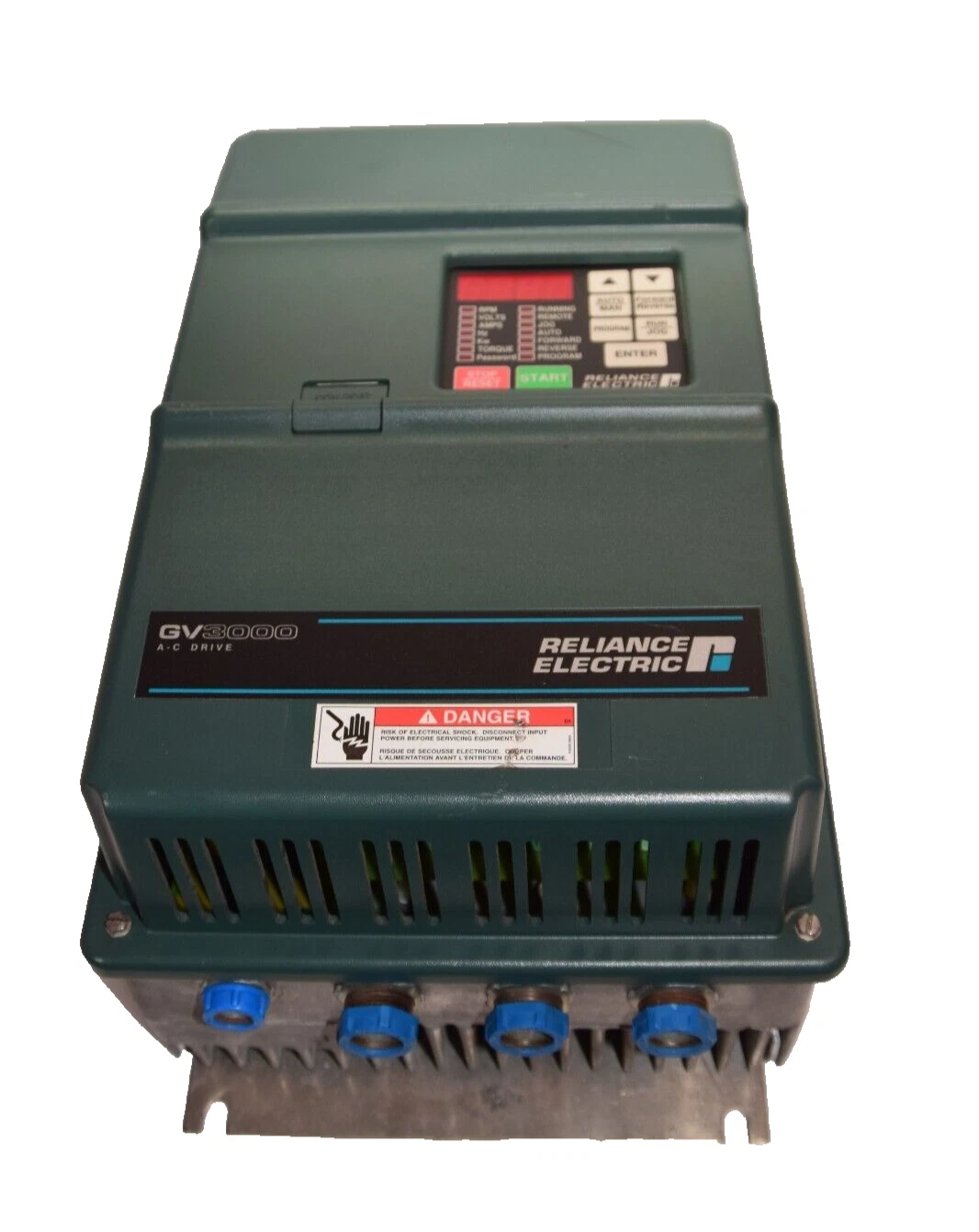 Used RELIANCE ELECTRIC GV3000 Drive AC Controller 20V4140 20hp 20 hp 15kw 380/460v