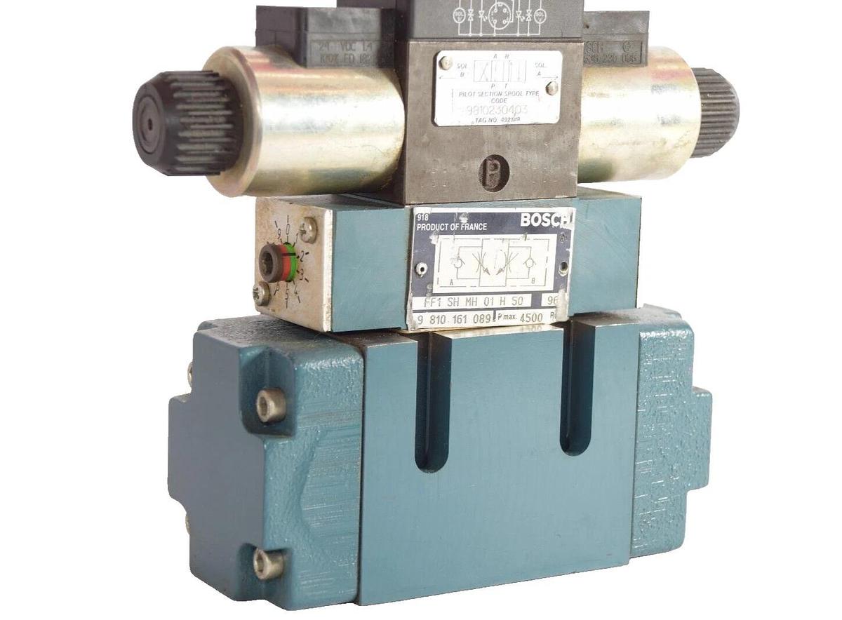 Bosch Valve 081WV10P1V3001PTWC0024/00 E51 9810230611 9810230403  3600psi *NOS*