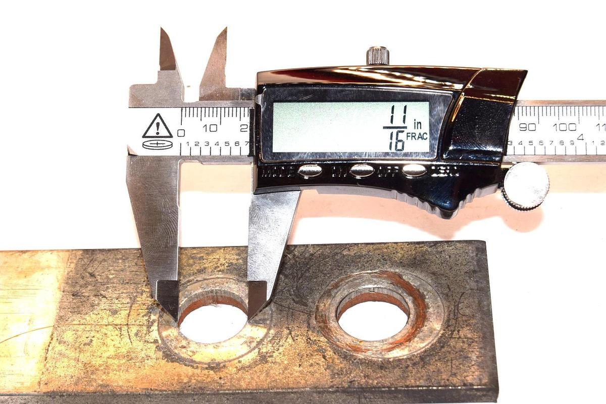 Used Buss Bar 11-1/2" x 2" x 1/4" Copper