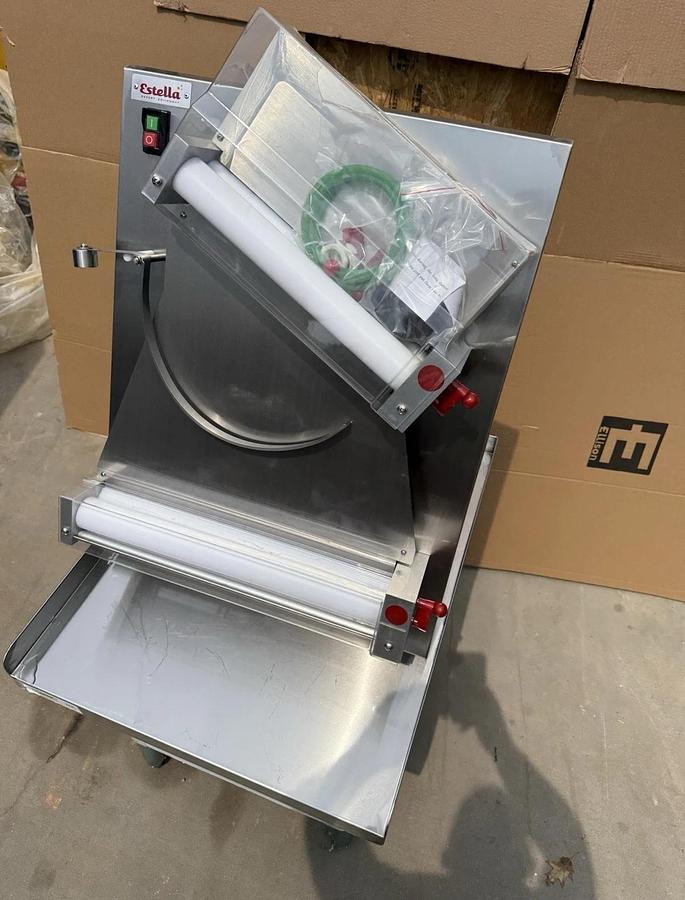 Estella 348EDS18D 18" Double Pass 2 Two Stage Dough Sheeter Countertop 120v NEW