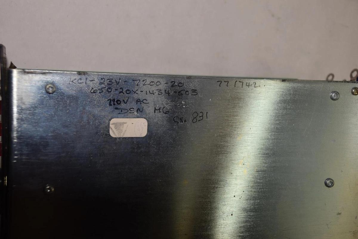 Used GEC Power Supply Mk2, GA720/6K101 K-3-40/100 220V , GA720/6K/01 KCI-23V-7200-20