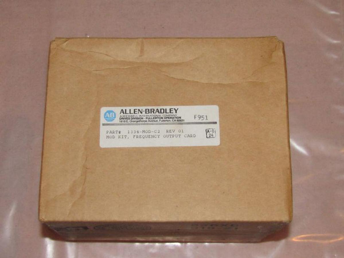Used Allen Bradley Frequency Output Card 1334-MOD-C2 01 NIB