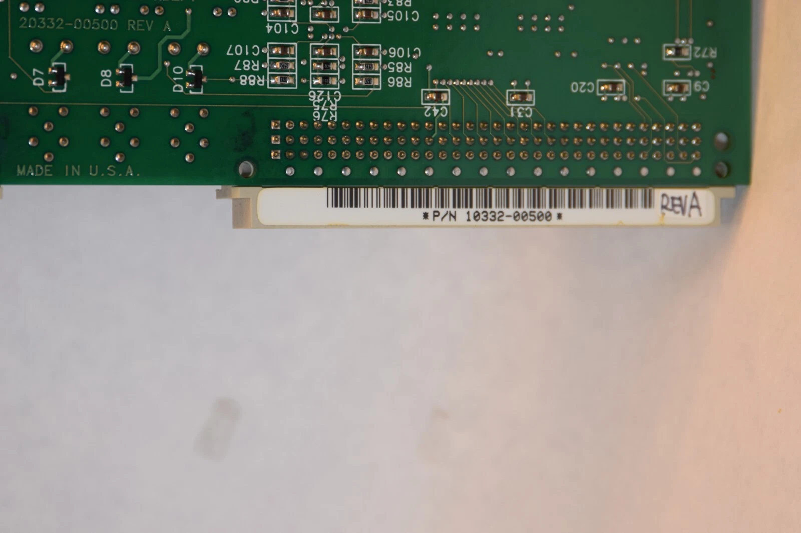 Used ADEPT TEHNOLOGY 10332-00500 Rev A VJI Joint Interface Module Board