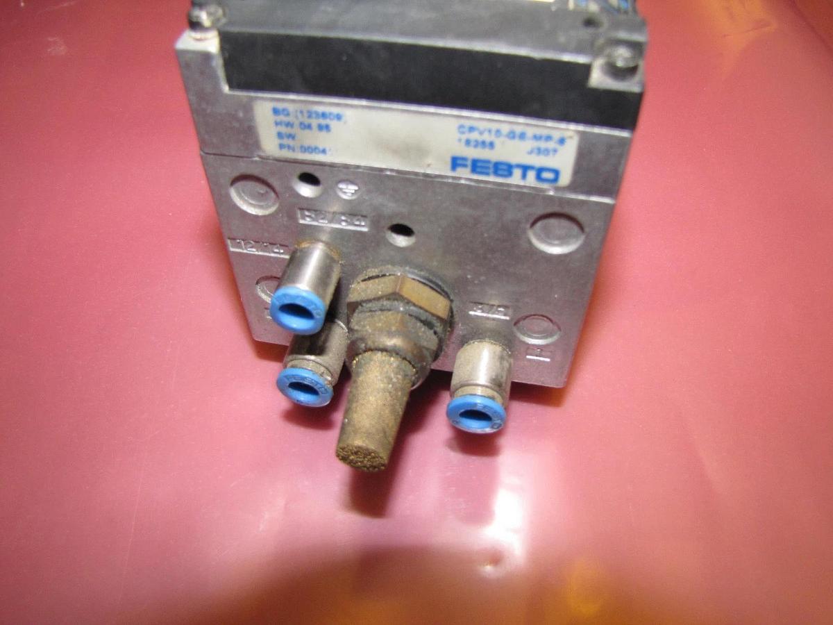 Used Festo Manifold Valve Assembly CPV10-GE-MP-8 CPV-10-VI 161 415 161 368